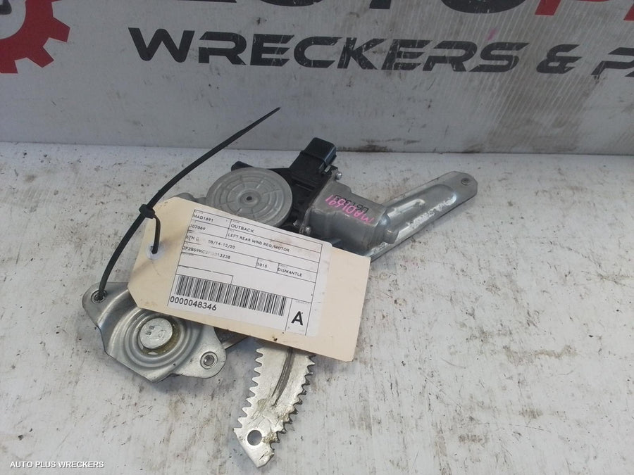2014-2020 Subaru Outback Left Rear Wnd Reg Motor