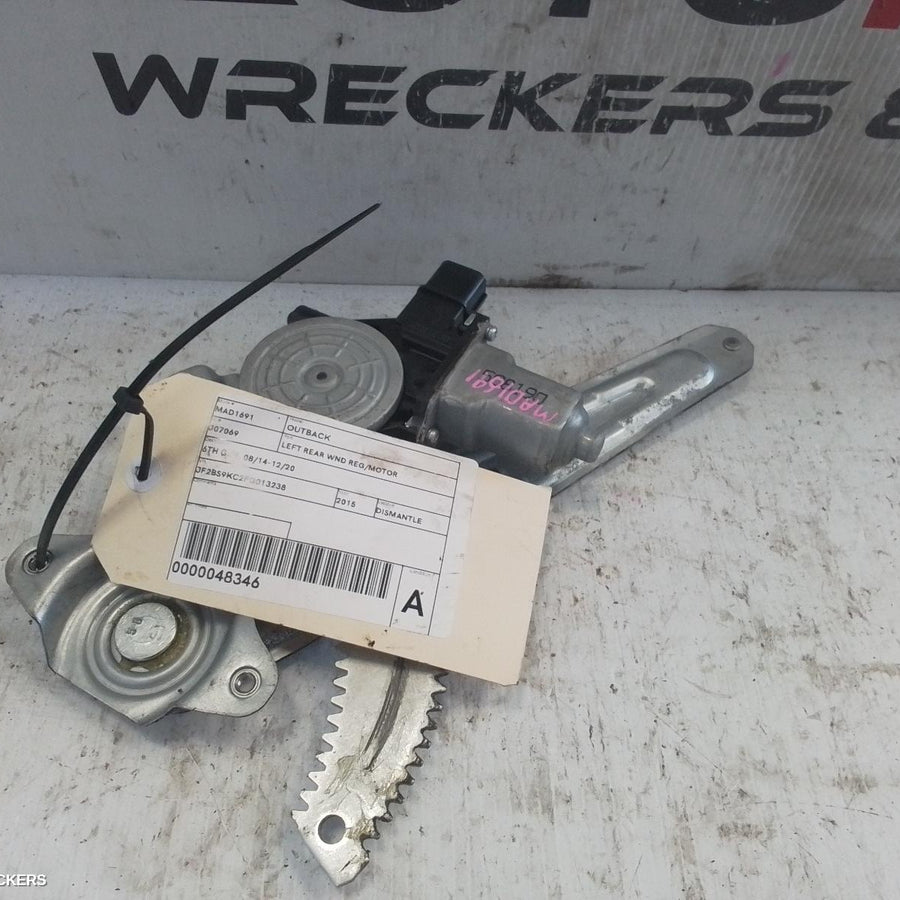 2014-2020 Subaru Outback Left Rear Wnd Reg Motor