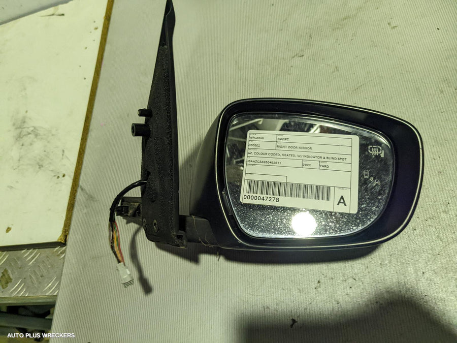 2021-2023 Suzuki Swift Right Door Mirror
