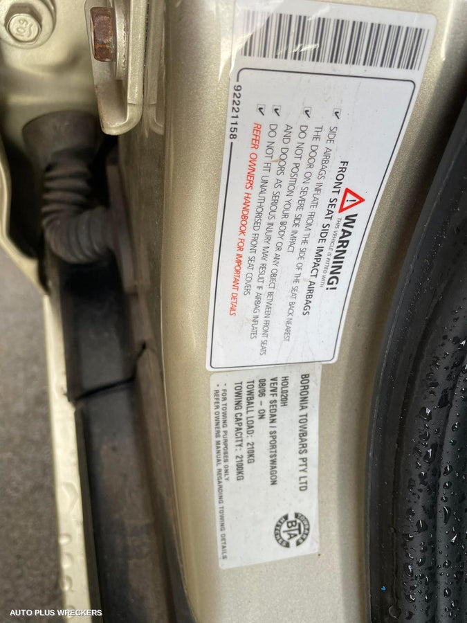 2009 Holden Commodore Ecu