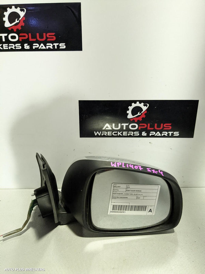 2009 Suzuki Sx4 Right Door Mirror