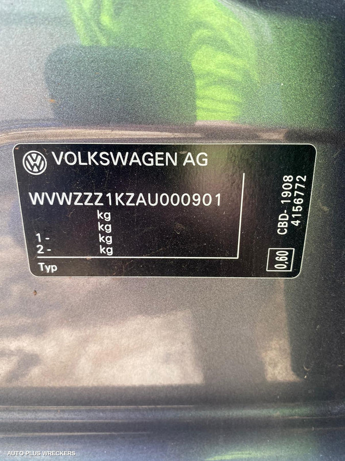 2010 Volkswagen Jetta R Bar Bracket Reinfo