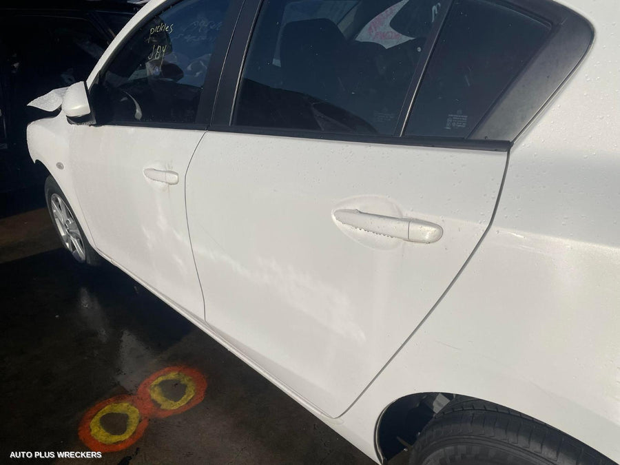 2009-2013 Mazda 3 Left Rear Door Window