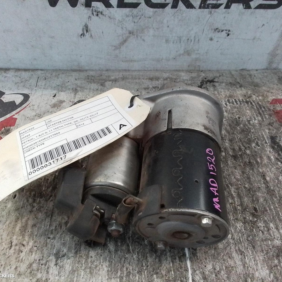 2012-2017 Hyundai I30 Starter