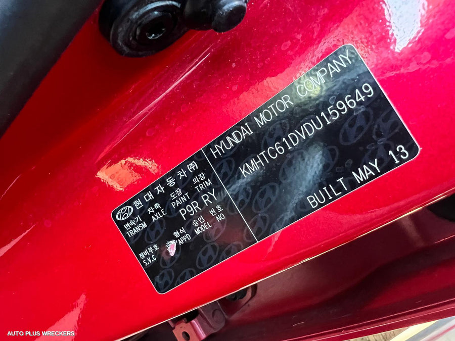 2013 Hyundai Veloster Instrument Cluster