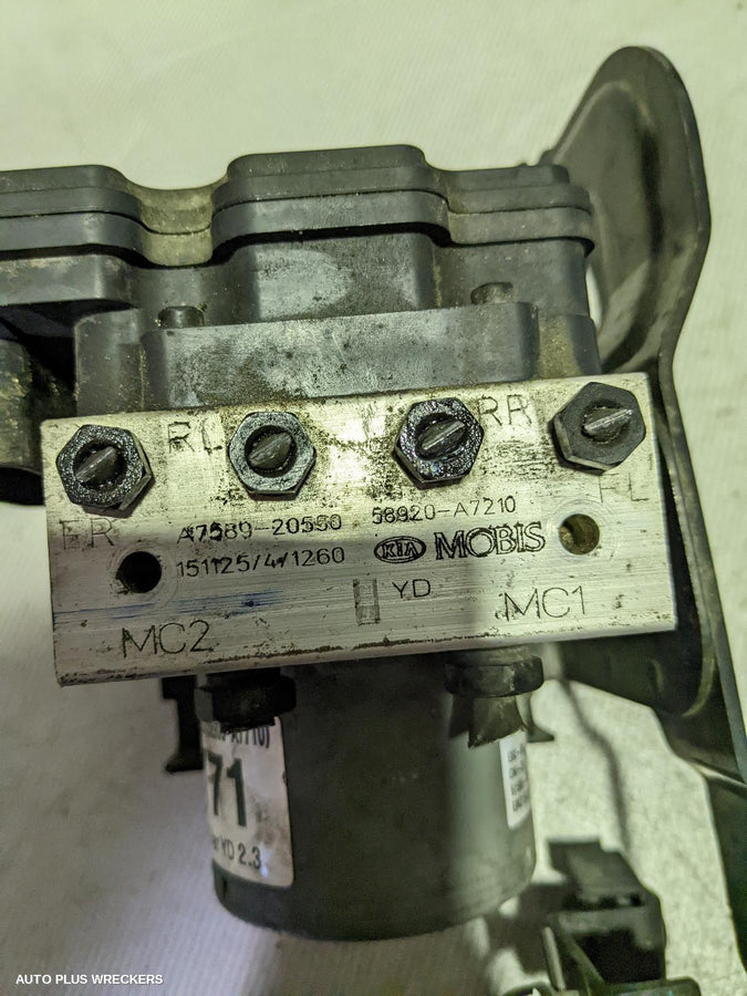 2016 Kia Cerato Abs Pump Modulator