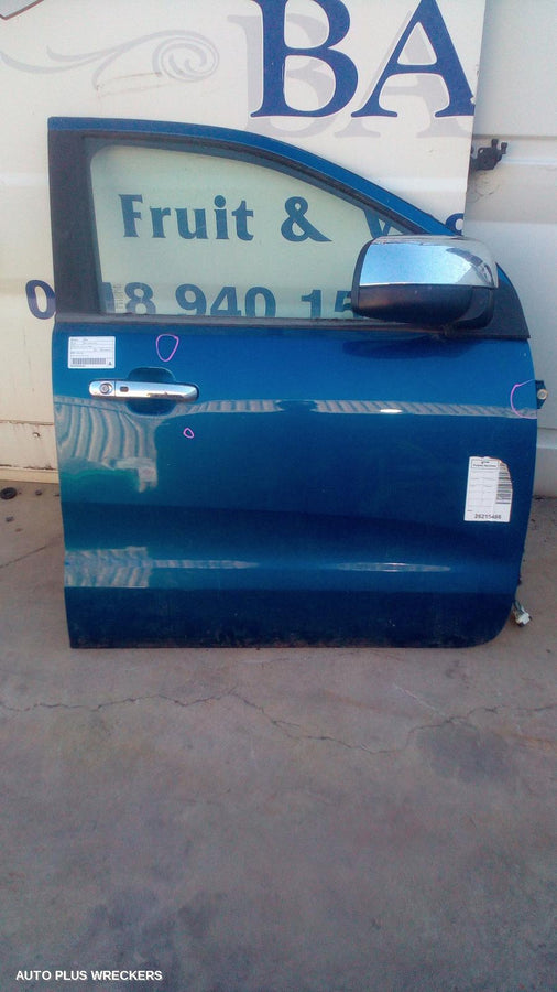 2016 Mazda Bt50 Right Front Door