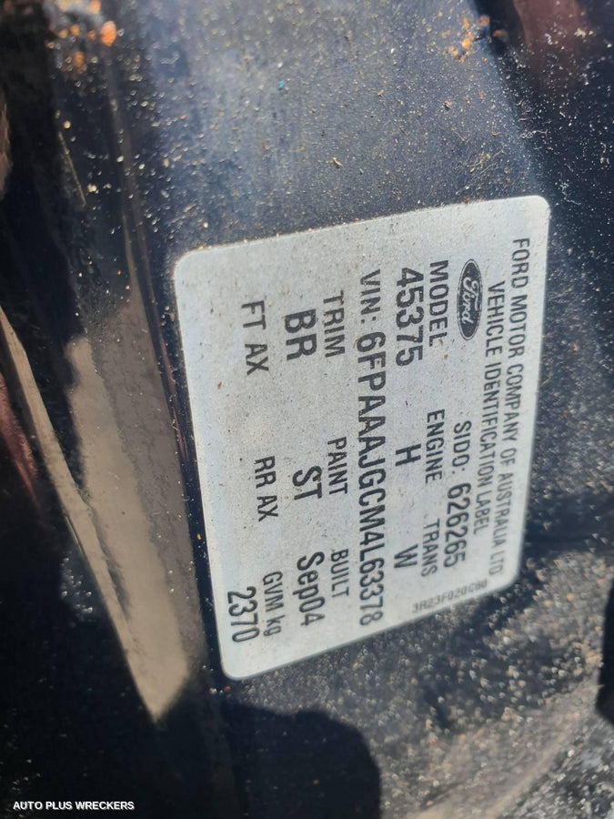 2004 Ford Falcon Pwr Dr Wind Switch