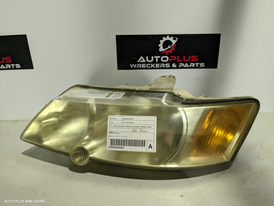 2004 Holden Commodore Left Headlamp