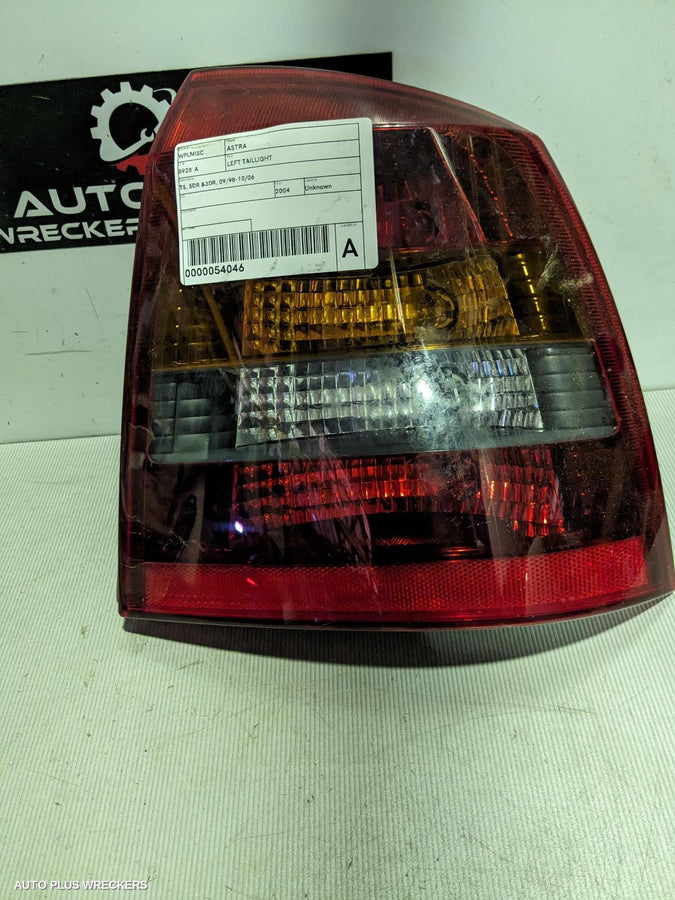 2004 Holden Astra Left Taillight