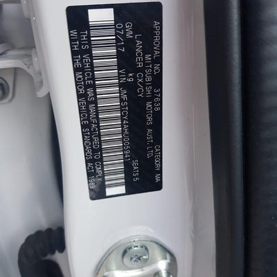 2017 Mitsubishi Lancer A C Compressor