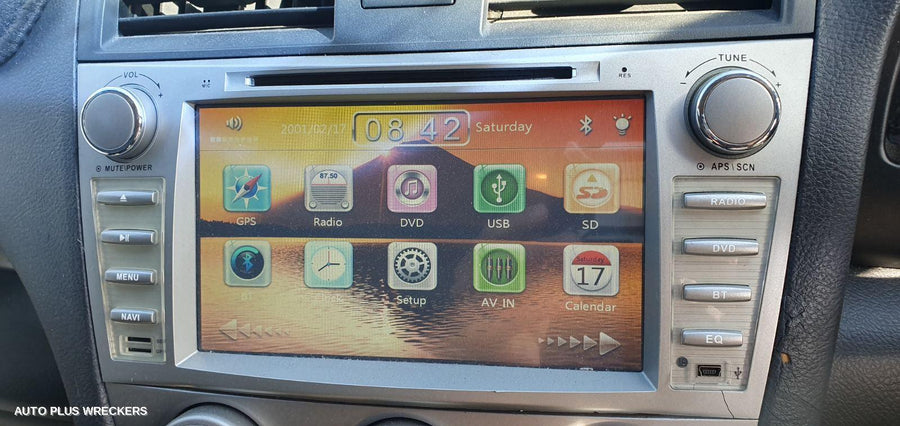 2007 Toyota Aurion Radio Cd Dvd Sat Tv