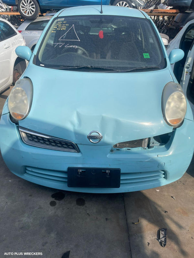 2009 Nissan Micra Left Rear Door Window