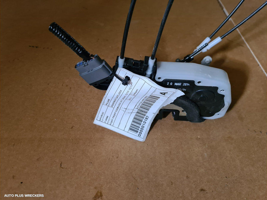 2014 Nissan Pulsar Door Boot Gate Lock