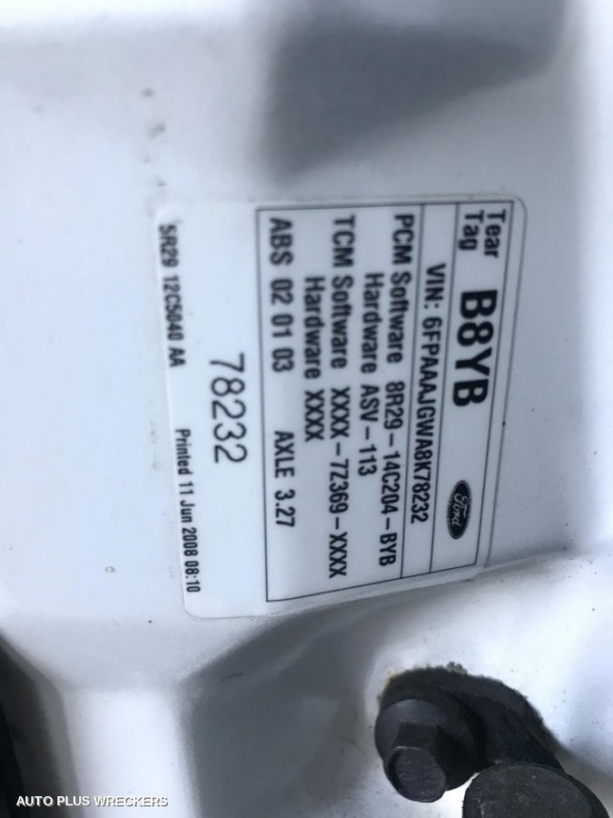 2008 Ford Falcon A C Condenser