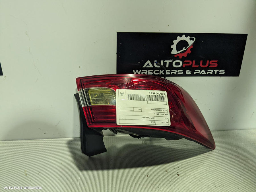 2015 Renault Clio Left Taillight
