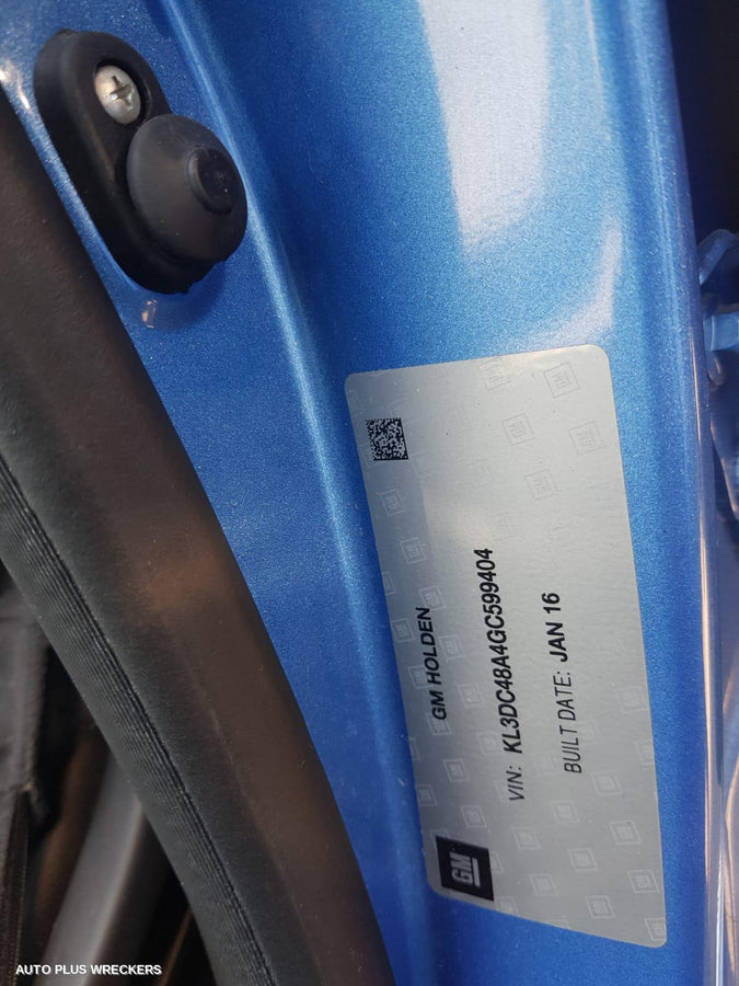 2016 Holden Spark Pwr Dr Wind Switch