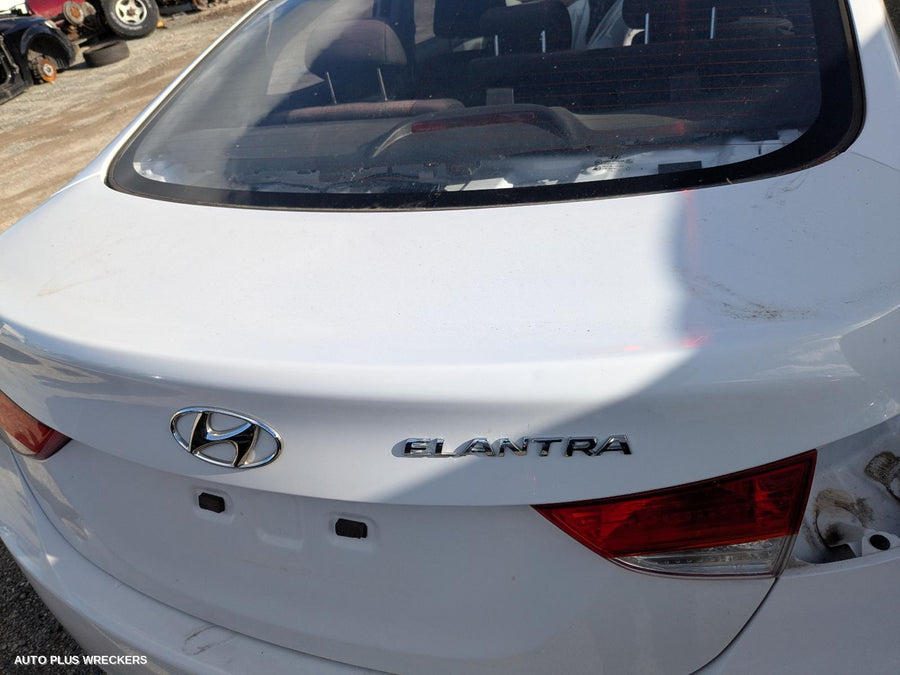 2012 Hyundai Elantra Bootlid Tailgate