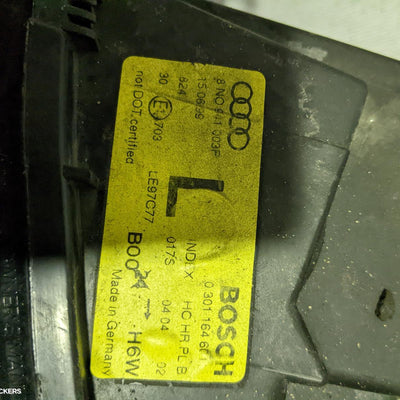 1999 Audi Tt Left Headlamp