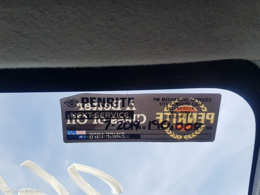 2009 Mitsubishi Lancer Pwr Dr Wind Switch