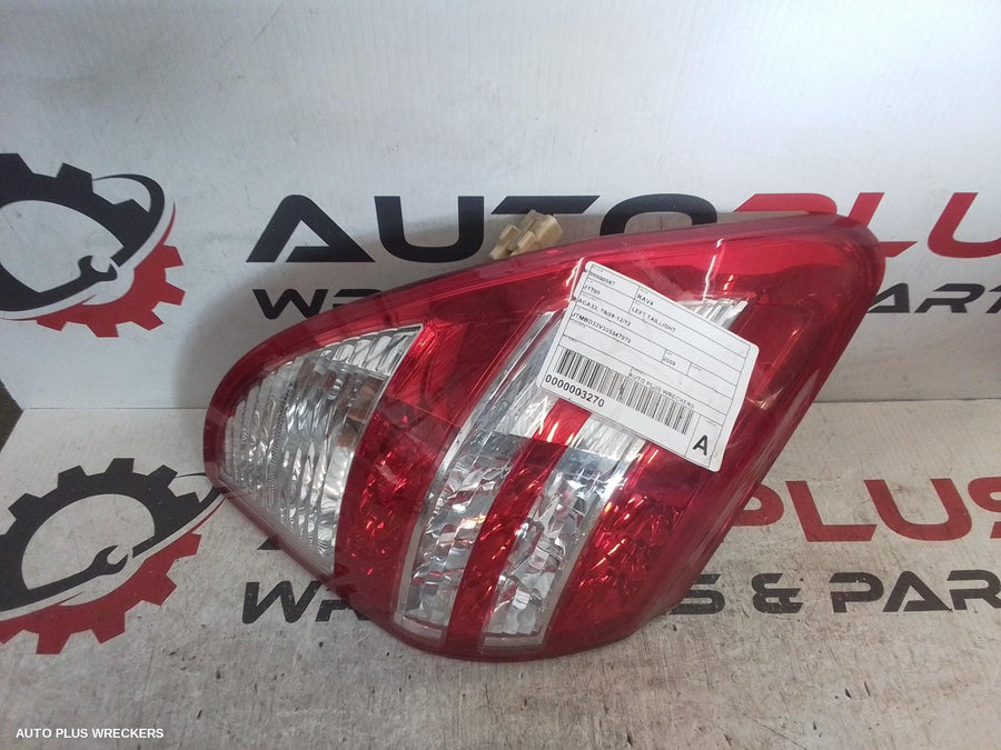 2009 Toyota Rav4 Left Taillight