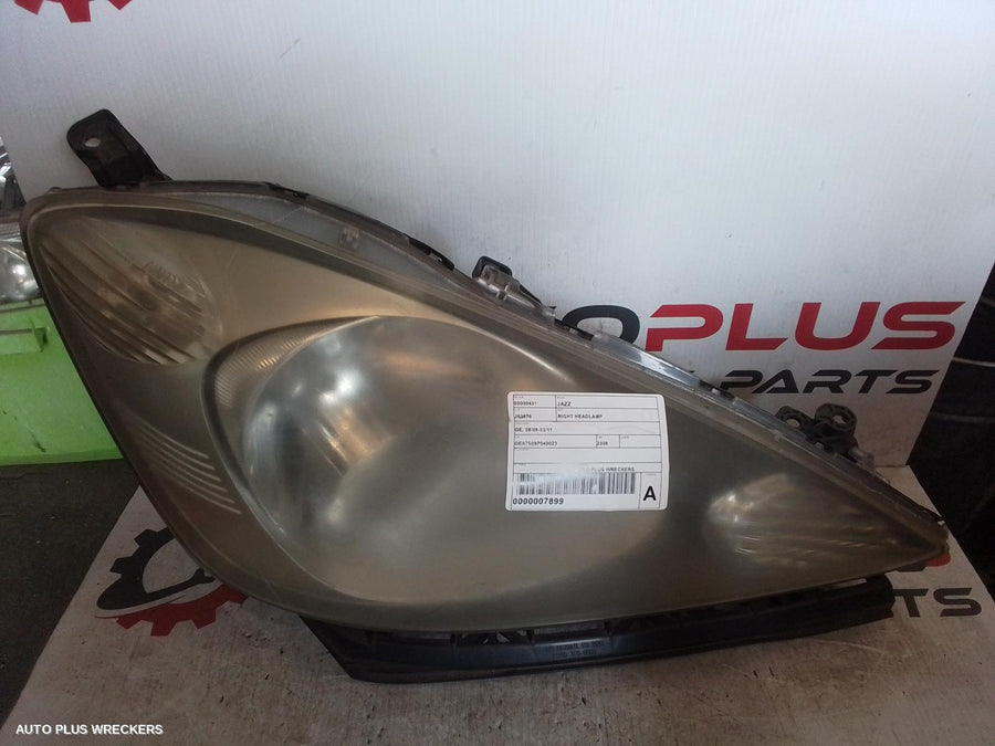 2008 Honda Jazz Right Headlamp