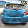 2013 Mitsubishi Mirage Left Rear Door Sliding