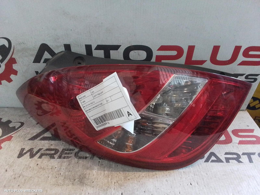 2011 Hyundai I20 Left Taillight