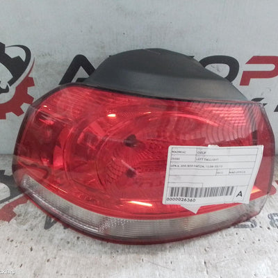 2012 Volkswagen Golf Left Taillight
