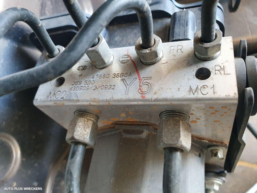 2012-2017 Nissan Pulsar Abs Pump Modulator