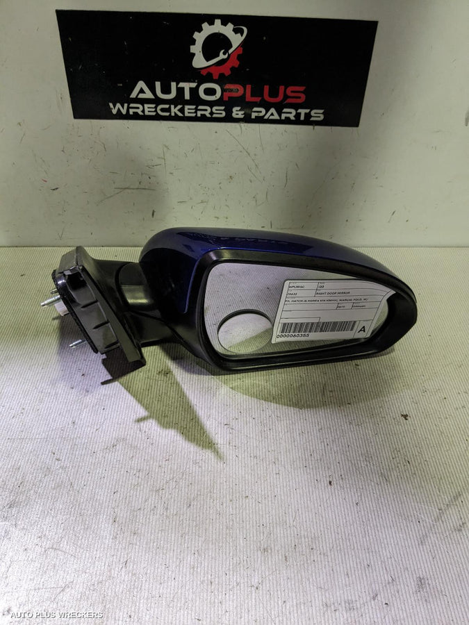 2019 Hyundai I30 Right Door Mirror