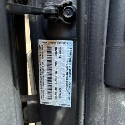 2009 Hyundai I30 Right Front Lower Control Arm