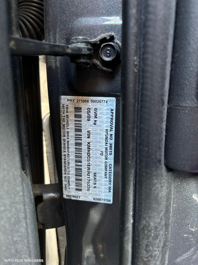 2007-2012 Hyundai I30 Trans Gearbox