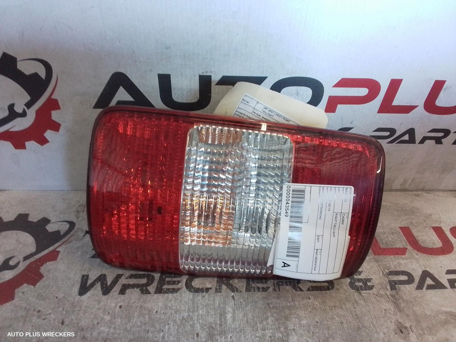 2007 Volkswagen Caddy Right Taillight