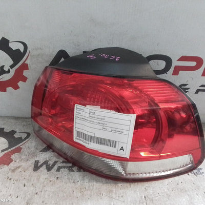 2012 Volkswagen Golf Right Taillight