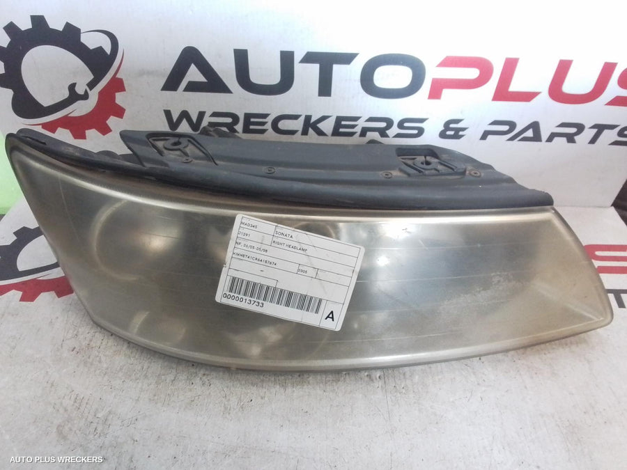 2005-2008 Hyundai Sonata Right Headlamp