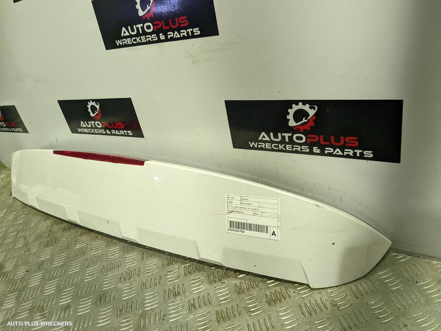 2016 Holden Captiva Rear Spoiler