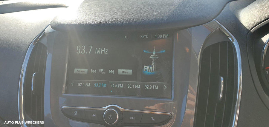 2017 Holden Astra Radio Cd Dvd Sat Tv