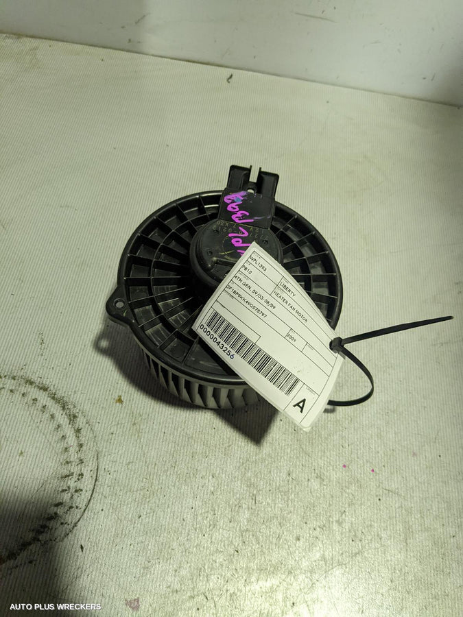 2009 Subaru Liberty Heater Fan Motor