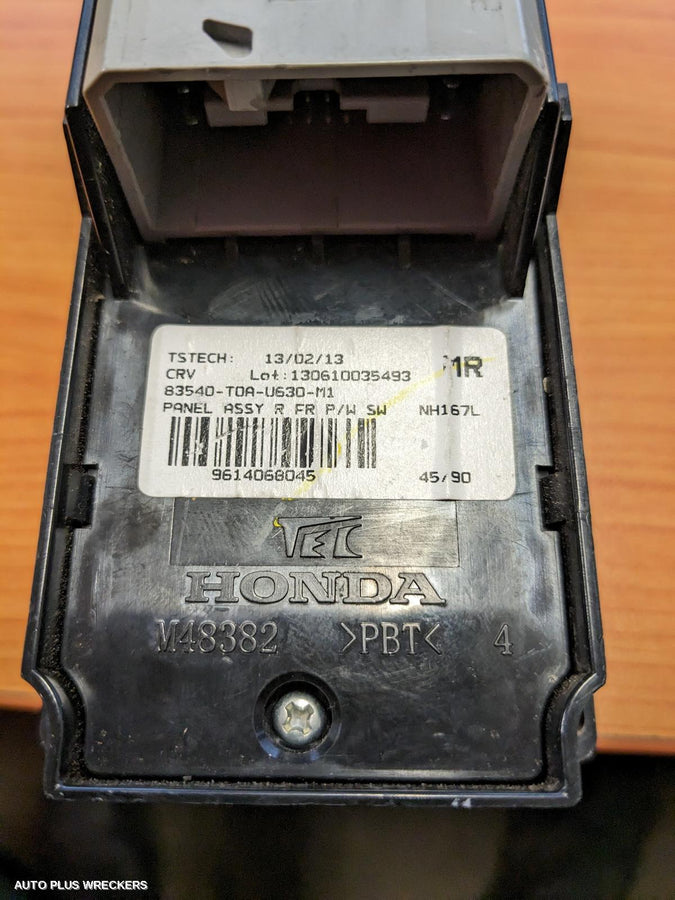 2013 Honda Crv Pwr Dr Wind Switch