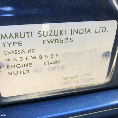 2019 Suzuki Baleno Instrument Cluster