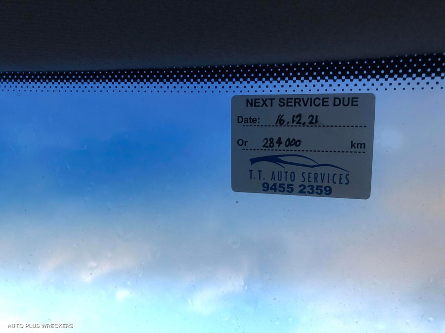 2006 Ford Territory Sunvisor