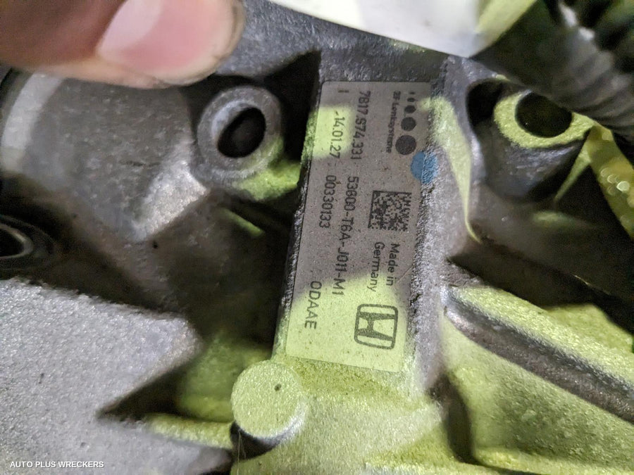 2014-2022 Honda Odyssey Steering Box Rack