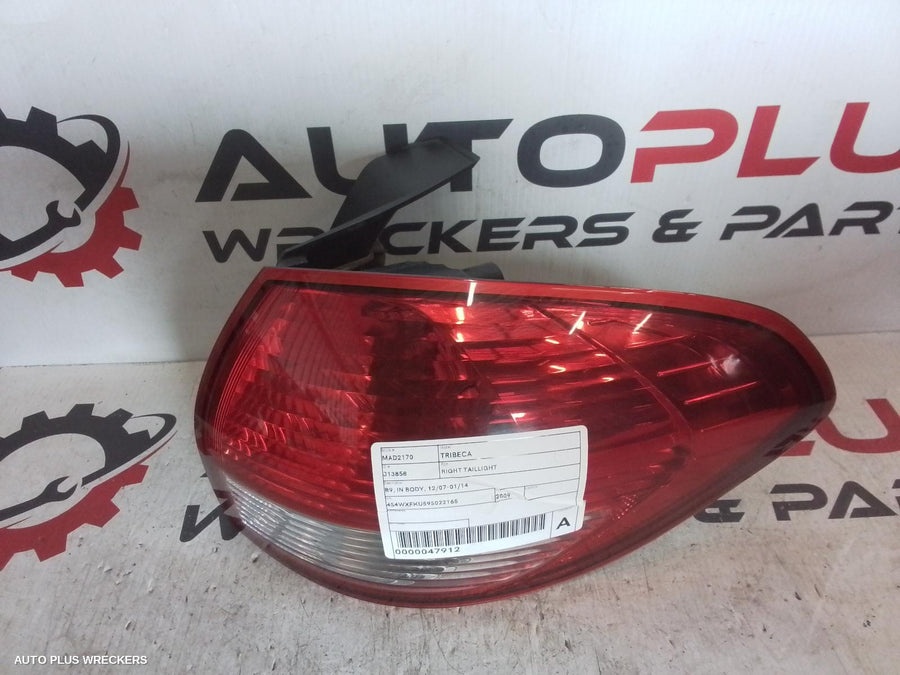 2009 Subaru Tribeca Right Taillight