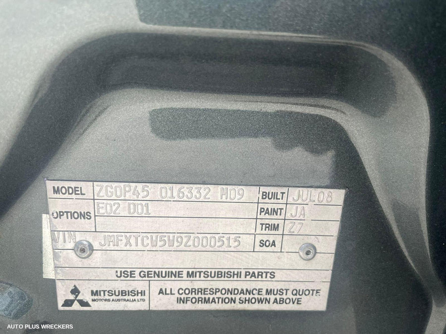 2008 Mitsubishi Outlander Steering Box Rack