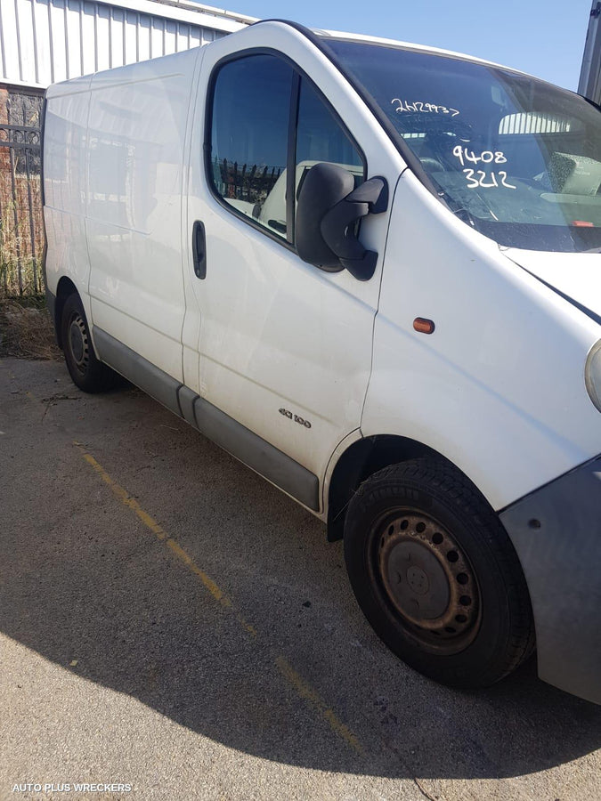 2004-2014 Renault Trafic Left Front Door Window