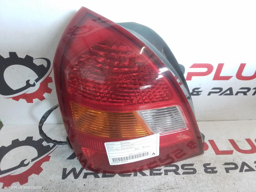2001 Hyundai Elantra Left Taillight