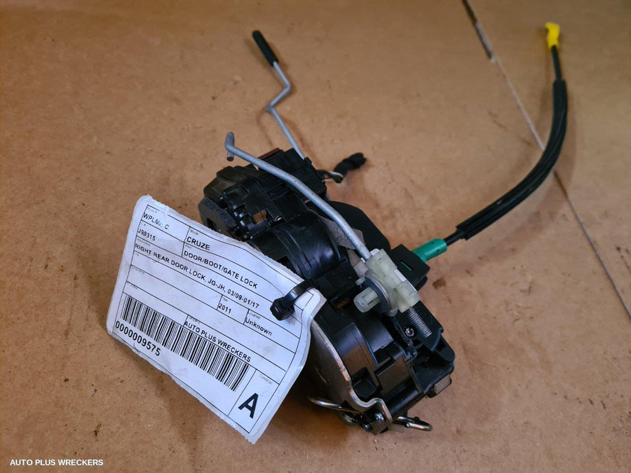 2011 Holden Cruze Door Boot Gate Lock