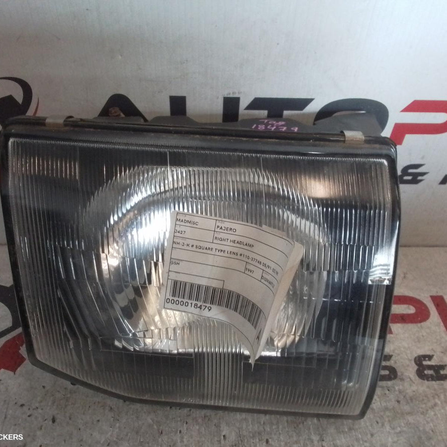 1991-1998 Mitsubishi Pajero Right Headlamp