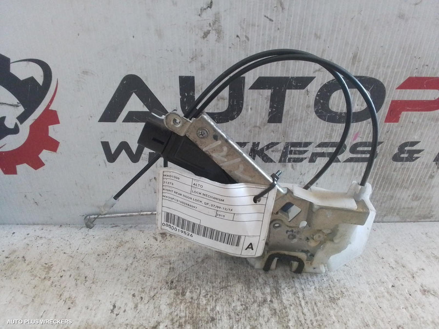 2009-2014 Suzuki Alto Door Boot Gate Lock